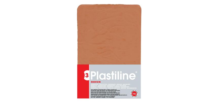 750g de plastiline dureté 3-médium