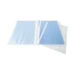 Carpetas de fundas amovibles con anillas - Fundas piel de naranja Tapa rígida personalizable Kreacover ® 8/10º - (Vistas: 80 Fundas: 40) - 24 ,5x31cm para A4 - Blanco