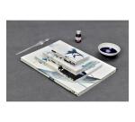 Inkebana, Carnet cousu fil 11x17cm, 64 pages, ligné, ass. - Multicolore