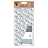 ENVELOPPES CADEAUX, Set de 2 enveloppes au format DL (11x22cm) - Noël polaire - Multicolore