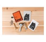 Coffret de linogravure.