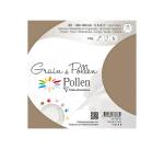 Paquet de 5 enveloppes Grain de Pollen 140x140mm 120g/m²