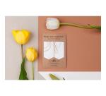 Tulip paper, Set de 2 marque-pages magnétiques 10,5x15,5cm