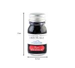 Traditionele inkt voor vulpen in flesje van 10ml