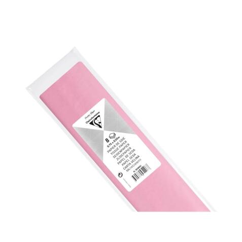 PAPIER DE SOIE, Sachet de 8 feuilles pliées 18g/m2 au format 50x75cm