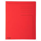 FOREVER® Pak van 100 bedrukte dossiermappen 280g/m2 met 1 cm overslag - 24x32cm voor A4
