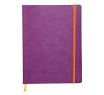 Rhodia Softcover Notebook - B5 - Lined - 80 Sheets - 90gsm - Purple