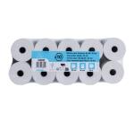Bobinas térmicas para terminales de pago (impresión en el reverso) - 1 Pliegue térmico - 48 g/m2 - Blanco