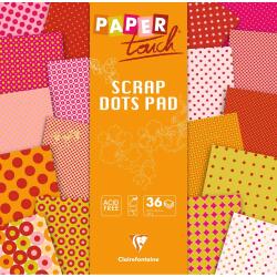 SCRAPBOOKING, Bloc de 36 pages 160g/m² au format 30,5x30,5cm - Spicy - Multicolore