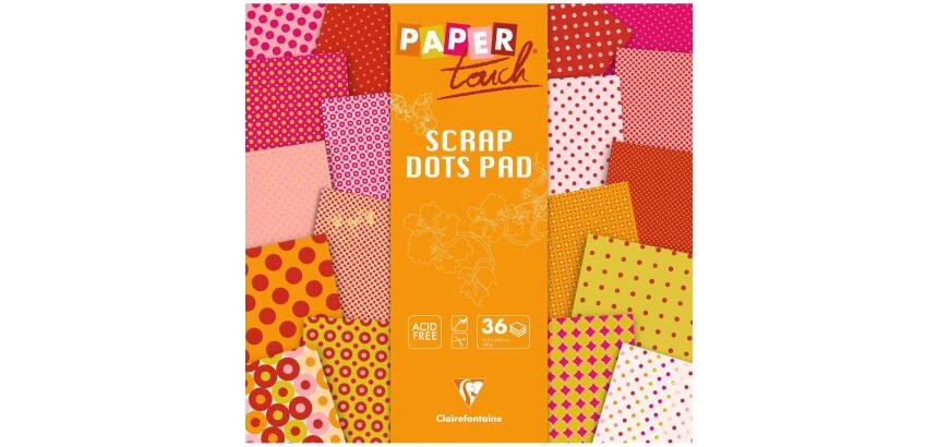 SCRAPBOOKING, Bloc de 36 pages 160g/m² au format 30,5x30,5cm - Spicy - Multicolore