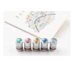 Boîte de 6 cartouches d'encre d'écriture - Collection couleurs de Paris