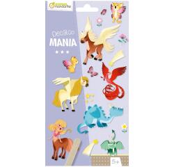 Decalco' Mania, Animaux fantastiques - Multicolore
