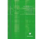 Agenda de bord enseignant 6 colonnes modèle allégé (19 semaines) piqué A4 72 pages Couleur aléatoire - Assortis