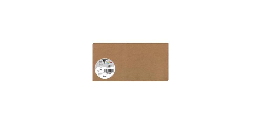 Paquet de 25 cartes simples Pollen 106x213mm 210g/m²