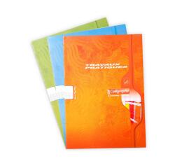 Cahier Travaux Pratiques piqué 7000 A4 64 pages grands carreaux 70 g + uni 90 g - Assortis