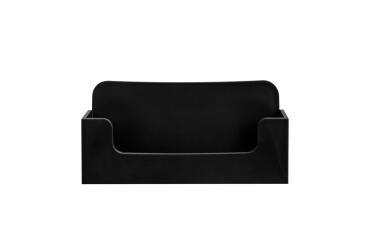 Dispensadores de tarjetas de visitas - 3,4 x 10,2 x 4,7 cm - 34x102x47 mm - Negro
