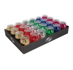 Bobine de ruban cadeau, métallique