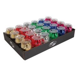 Plat.24 oeufs mét. 10mx7mm coque classic - Assortiment