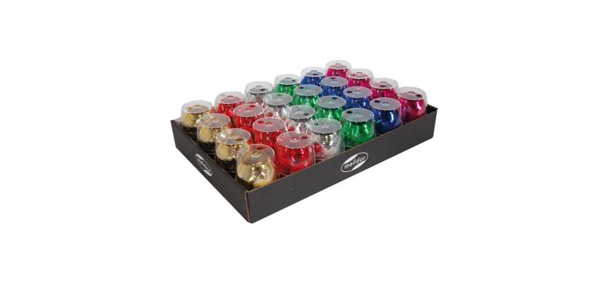 Bobine de ruban cadeau, métallique