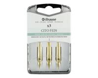 Boîte 3 plumes Cito fein