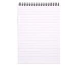 Bloc reliure intégrale Rhodia Classic 21x29,7 cm 80 feuillets ligné microperforé 80g - Orange