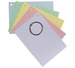 Paquet de 50 Flashcards sous film + anneau - bristol dots perforé - Format A6