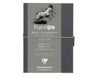 Paint'ON Gris carnet cousu 32F A5 250g - Gris