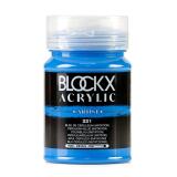 Peinture acrylique fine pot 500ml - Bleu de ceruleum (imitation)