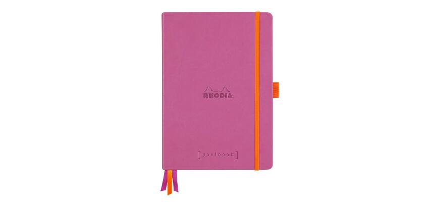Rhodia Goalbook Hardcover Notebook - Dot - 120 Sheets - 90gsm - Lilac