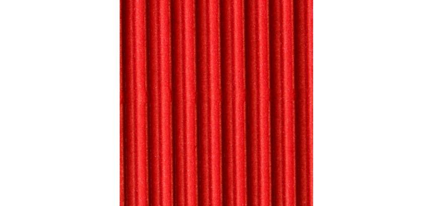 CARTON ONDULÉ,Rouleau moyenne cannelure 300g/m2 au format 50x70cm