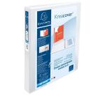 Classeur PP personnalisable Kreacover - 4 anneaux en D 30mm - A4 maxi - Blanc