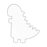 Symbole dinosaure 20.5cm - Blanc
