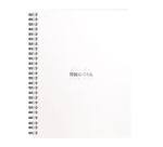 Notebook Rhodia Classic reliure intégrale 16x21 cm 160 pages dot détach microperforé 80g - Blanc