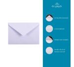 25 enveloppes 131x190mm Diploma gommées - extra blanc