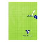 Cahier piqué Mimesys 17x22cm 32 pages grands carreaux 3mm agrandi 12/12 Couleur aléatoire - Assortis