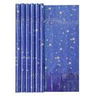 Papier ciel étoilé 60g, 1,50x0,70m 30rlx - Bleu