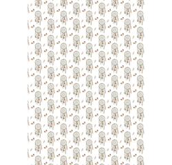 DECORATIV', Paquet de 25 feuilles 160g/m2 au format 21x29,7cm - Bohème 1 - Multicolore