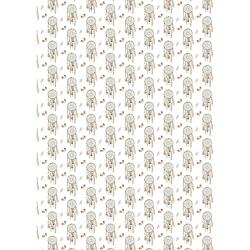 DECORATIV', Paquet de 25 feuilles 160g/m2 au format 21x29,7cm - Bohème 1 - Multicolore