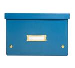 Cajas de almacenamiento NeoDeco - 29x38x19 cm, A4+ - Azul de Francia