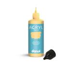 Darwi Flacon de 80 ml de Peinture Acrylique Universelle Nacrée - Jaune or