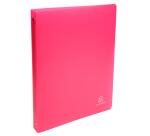 Classeur 4 anneaux plastifié Exacompta Chromaline A4 - Dos 3 cm couleurs assorties
