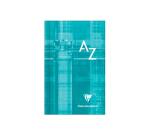 Répertoire brochure rembordée rigide 7,5x12cm 128 pages petits carreaux Couleur aléatoire - Assortis