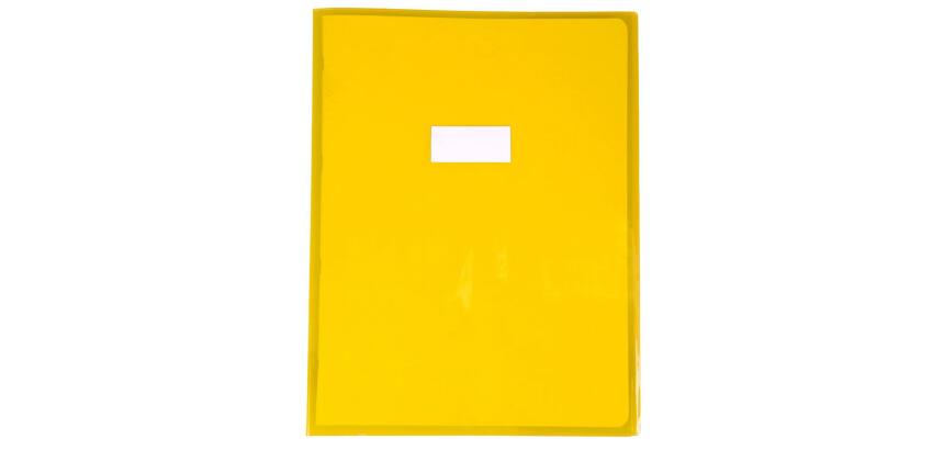 Protège-cahiers cristalux PVC 22/100ème 24x32 cm