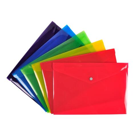 Bolsa de sobre Iderama® A4 2/100e Polipopileno reciclado - Colores surtidos