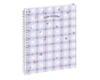 Cahier de textes Elsa Tartan 17 x 22 cm - Visuel