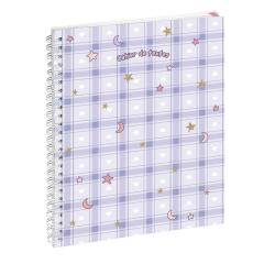 Cahier de textes Elsa Tartan 17 x 22 cm - Visuel