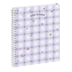 Cahier de textes Elsa Tartan 17 x 22 cm - Visuel