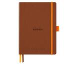 Rhodiarama Goalbook souple A5 240 pages dot papier ivoire 90g - Cuivre