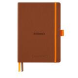 Rhodiarama Goalbook souple A5 240 pages dot papier ivoire 90g - Cuivre