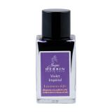 Encre 1670 à paillettes dorées 15ml - Violet Impérial
